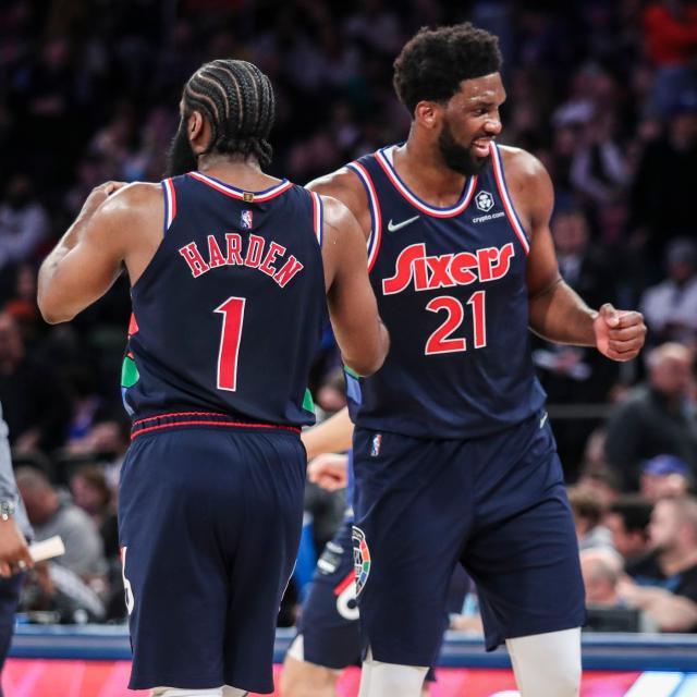 天天盈球-哈登不谈数据只想赢球 双核变默契冲冠更有底气